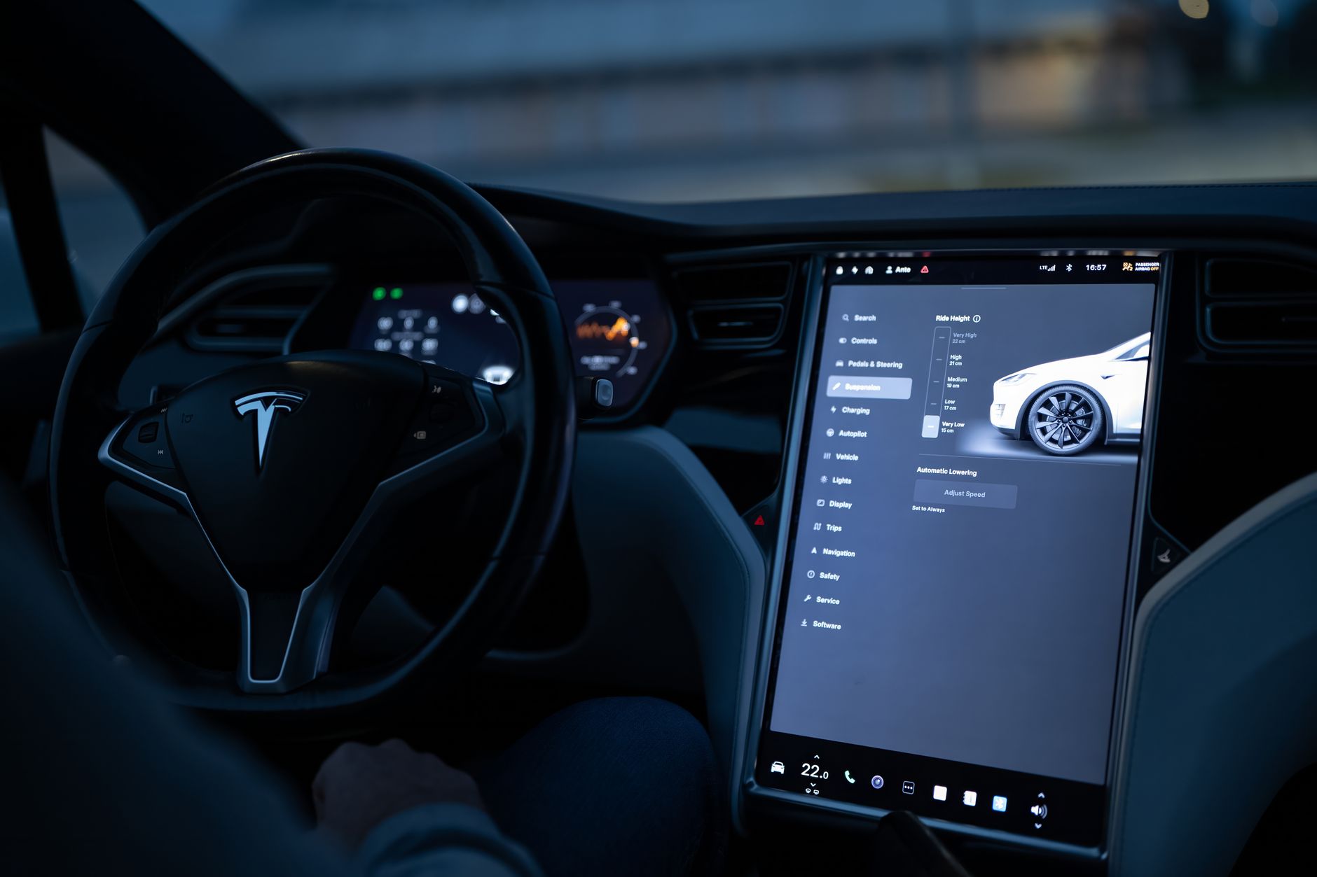Tesla Cybercab human control